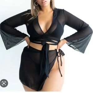 437 swimwear carter two piece cover up